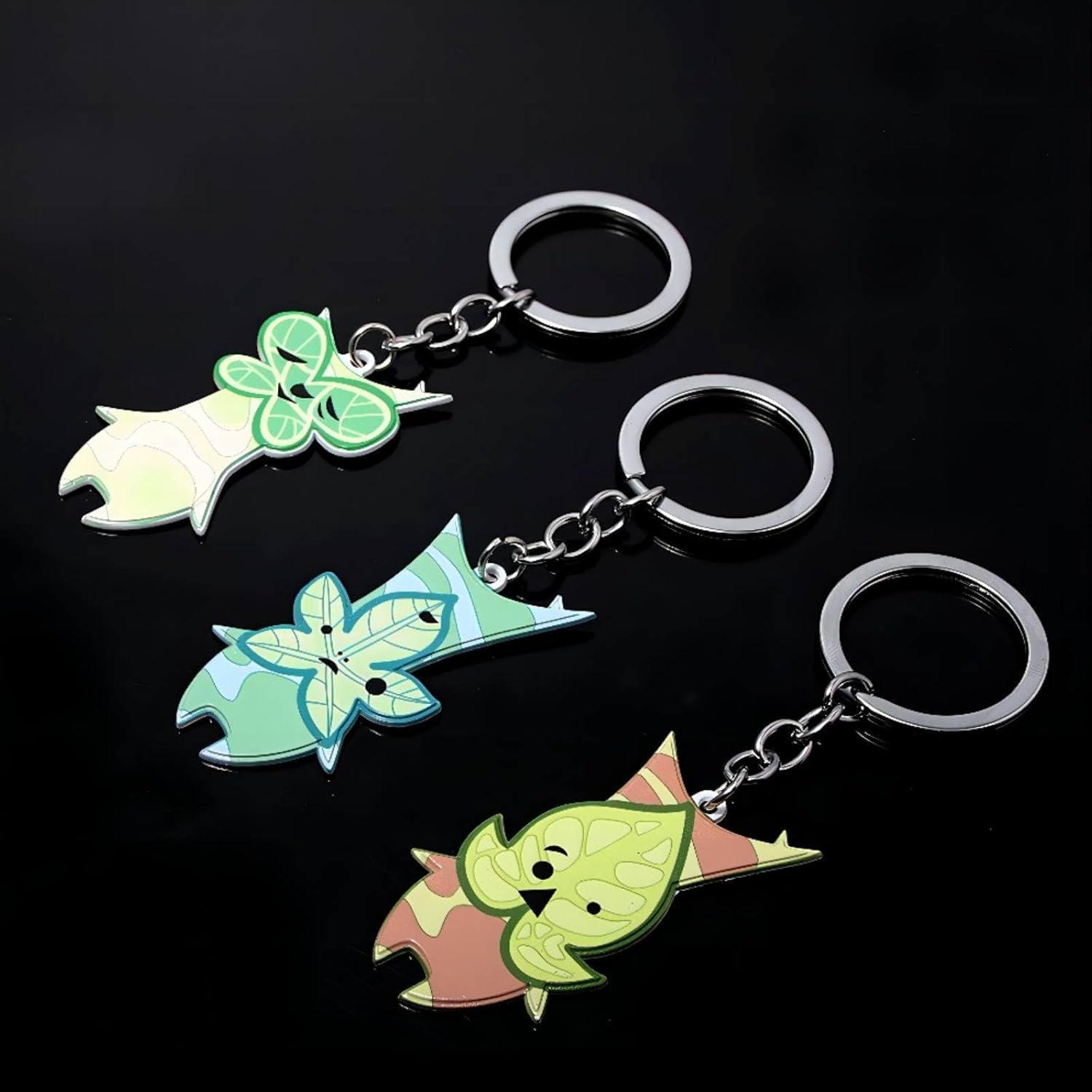 Llavero Korok Zelda Songchangjewelry 6cm Amarillo Anime