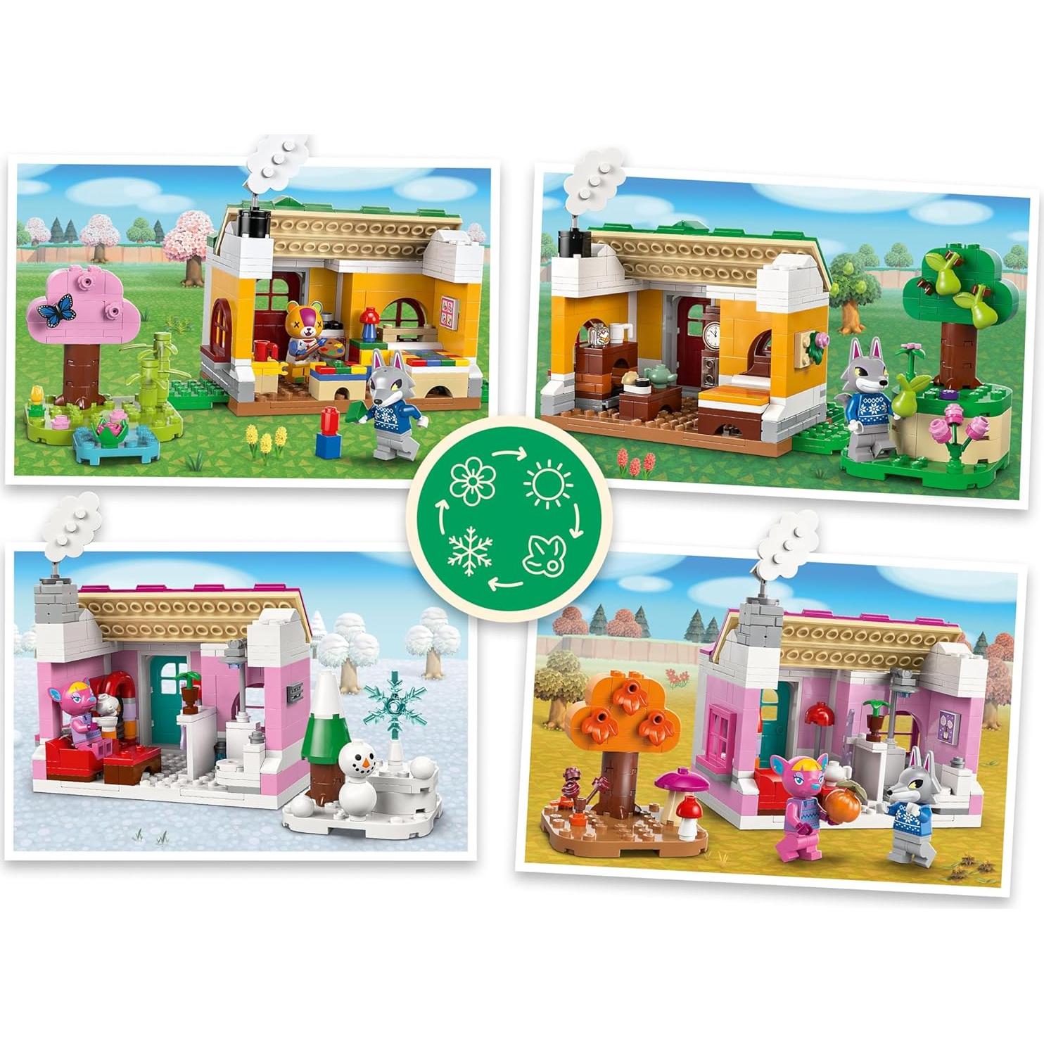 LEGO Animal Crossing: Casas Creativas 77057 - 814 Piezas
