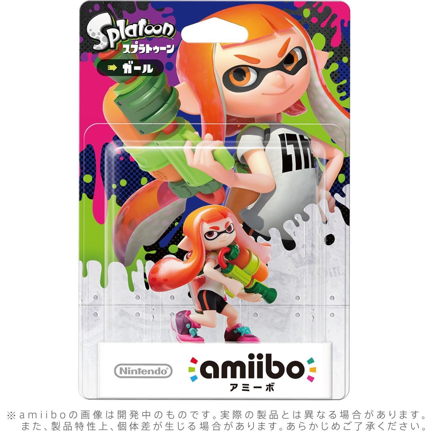 Amiibo Inkling Girl Nintendo - Importado de Japón