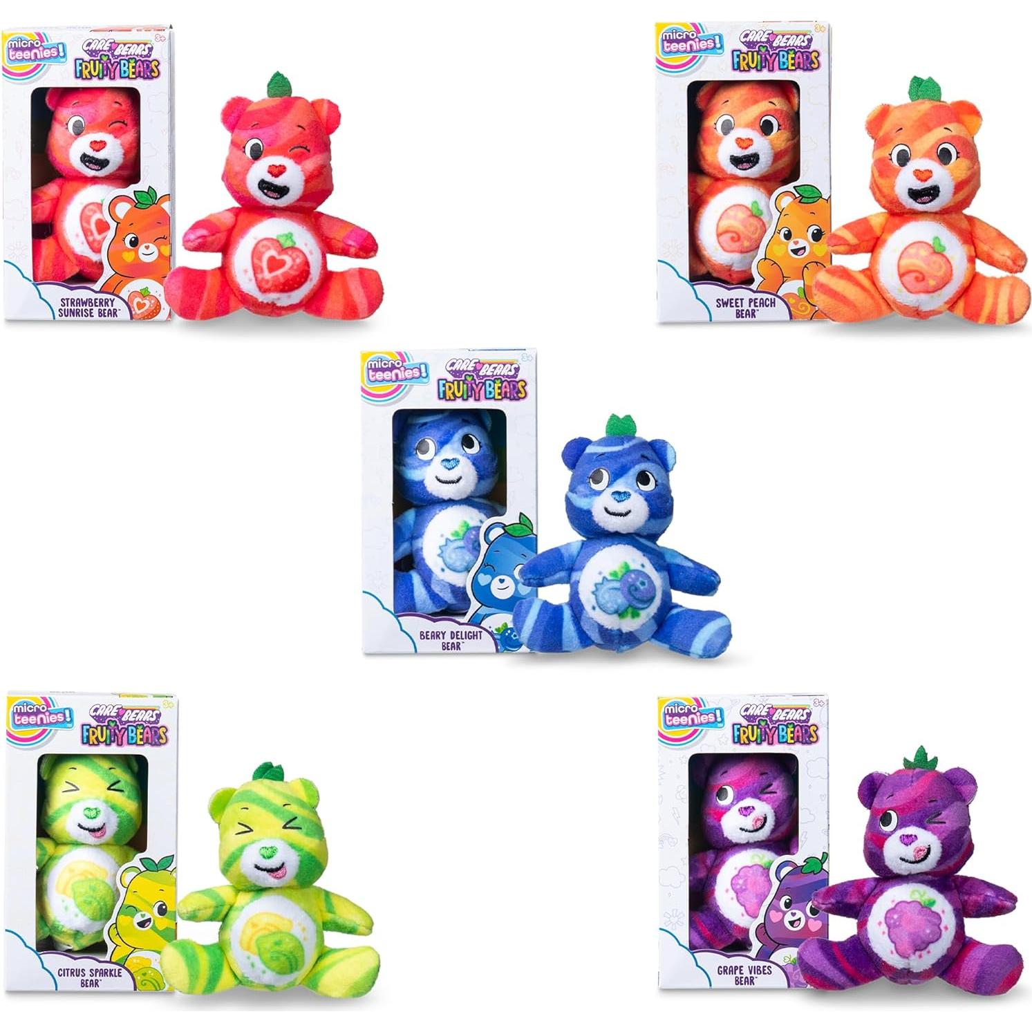 Micro Teenies Ositos Cariñositos Frutales 5-Pack 7.62 cm