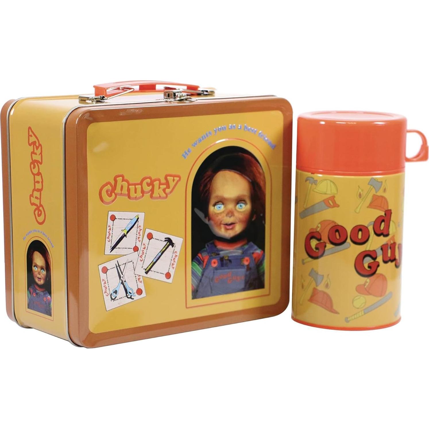 Caja de Almuerzo Retro Chucky Good Guys Surreal 19.7x17.1cm