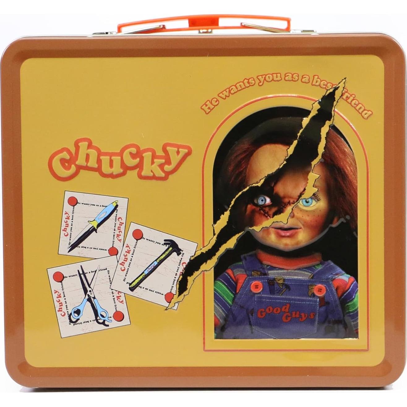 Caja de Almuerzo Retro Chucky Good Guys Surreal 19.7x17.1cm