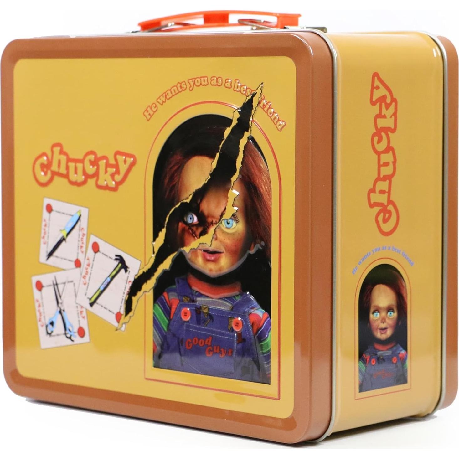 Caja de Almuerzo Retro Chucky Good Guys Surreal 19.7x17.1cm