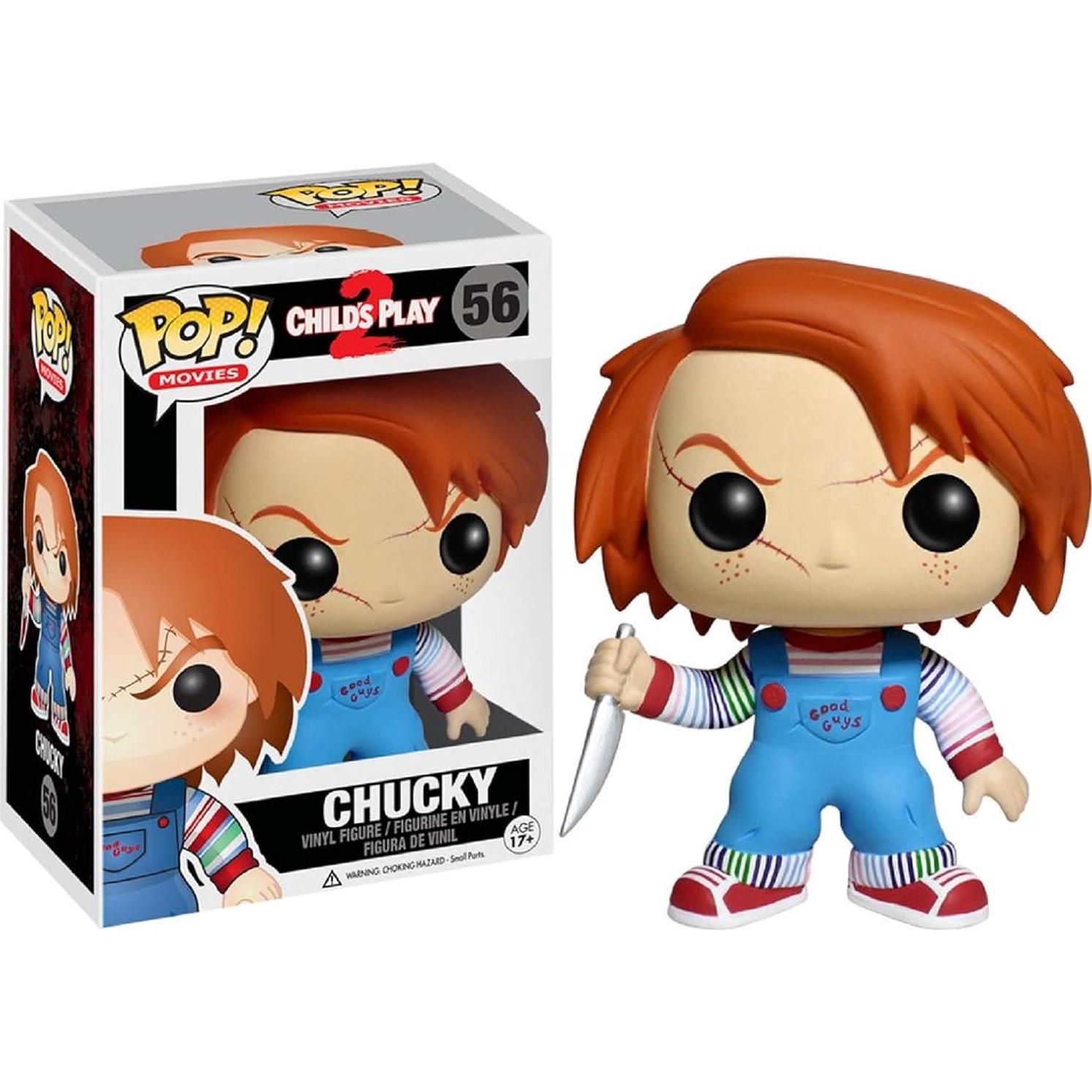 Figura Chucky Funko Pop! Juego de Niños 2 9.53 cm con Protector