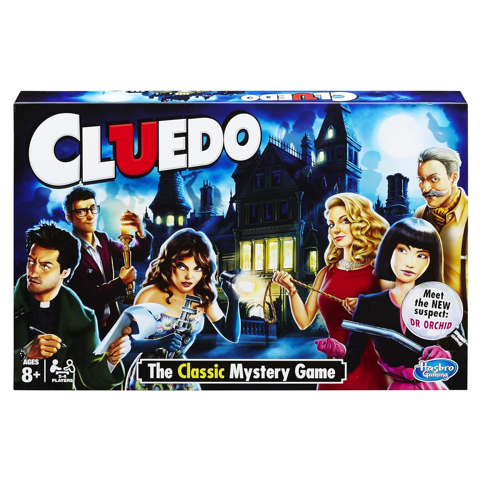 Juego de mesa Clue Hasbro - Misterio en la mansión