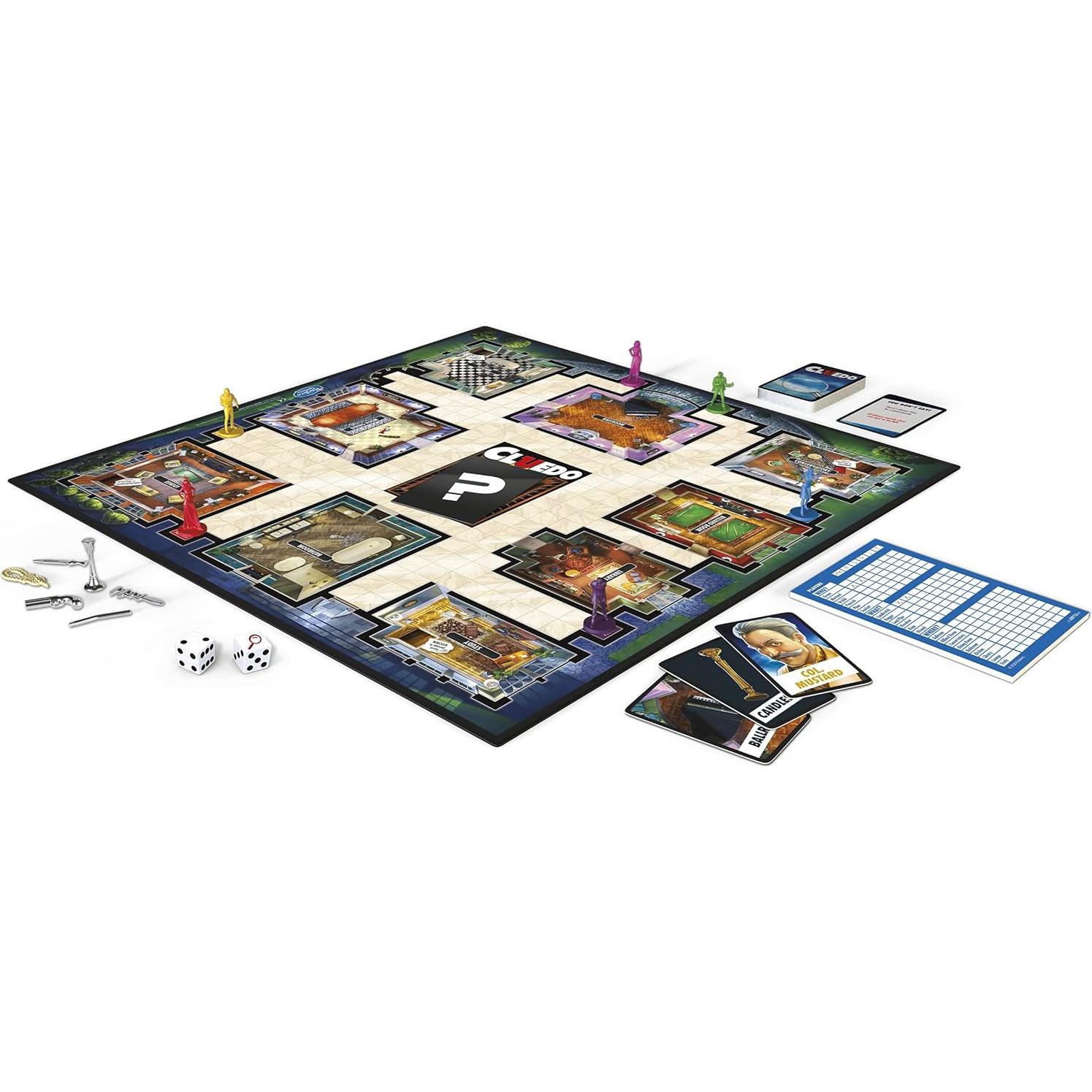 Juego de mesa Clue Hasbro - Misterio en la mansión