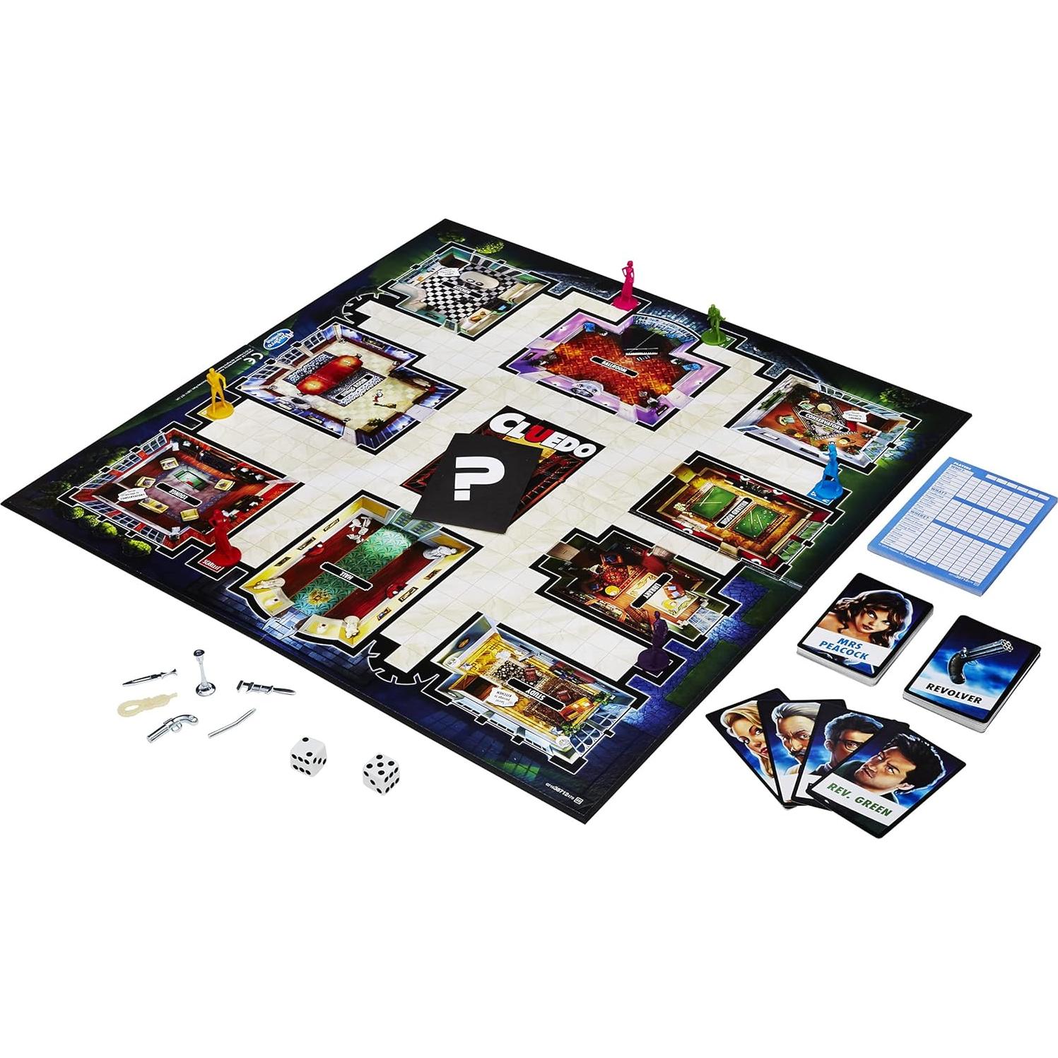 Juego de mesa Clue Hasbro - Misterio en la mansión