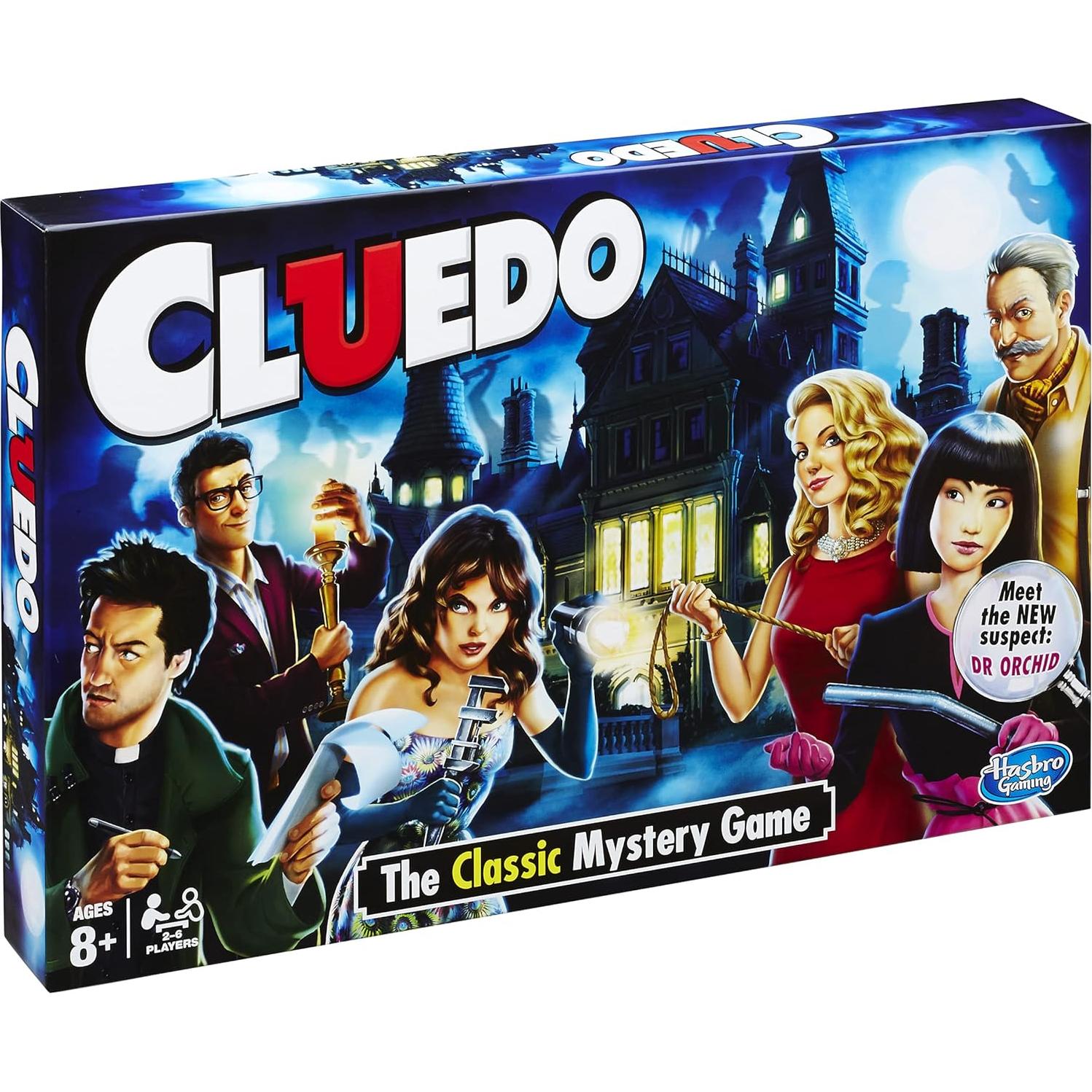 Juego de mesa Clue Hasbro - Misterio en la mansión