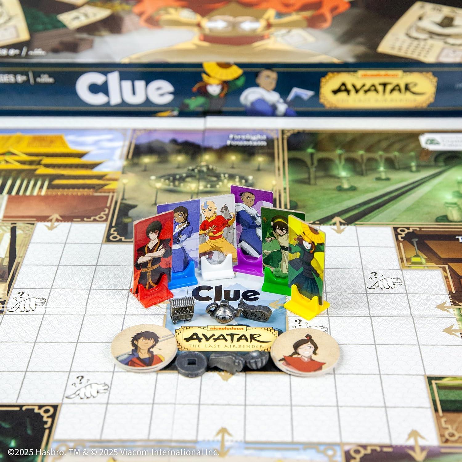 Juego de Mesa Clue Avatar La Última Airbender - 2-6 Jugadores
