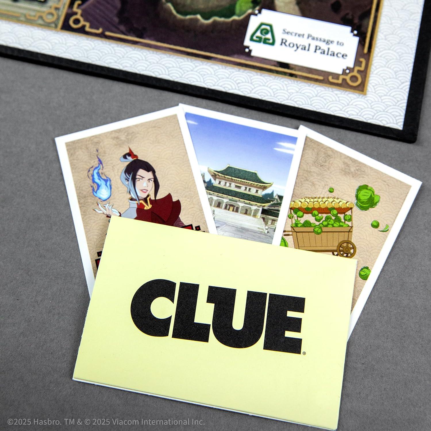 Juego de Mesa Clue Avatar La Última Airbender - 2-6 Jugadores