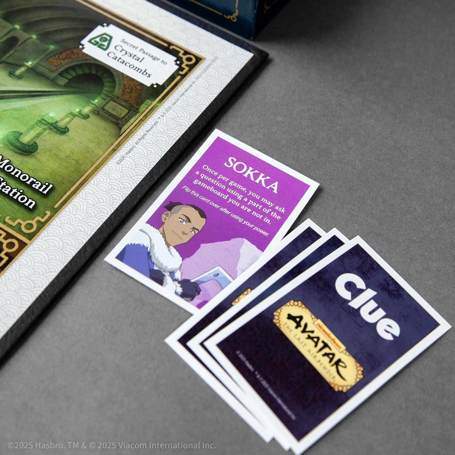 Juego de Mesa Clue Avatar La Última Airbender - 2-6 Jugadores