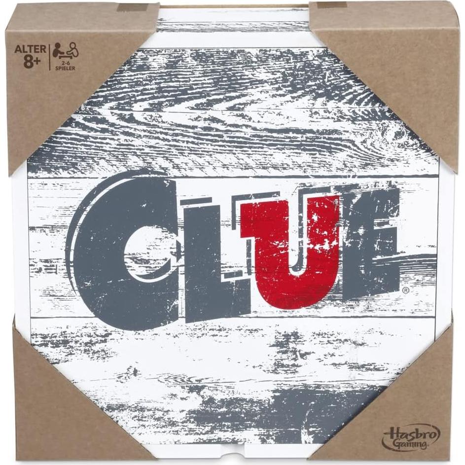 Juego Clue Edición Rústica Hasbro - 2 a 6 Jugadores