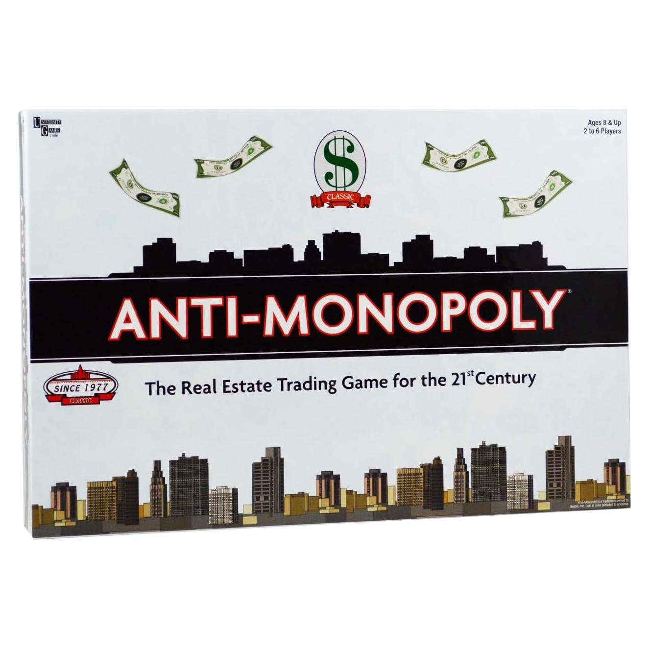 Juego de Mesa Anti-Monopoly University Games para 2-4 Jugadores