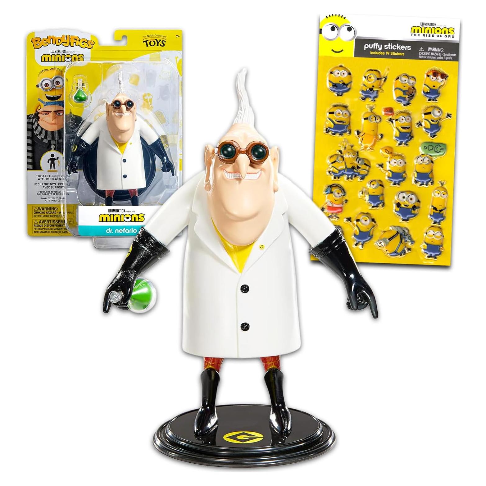 Conjunto de Figuras Coleccionables Minions Dr. Nefario 17 cm