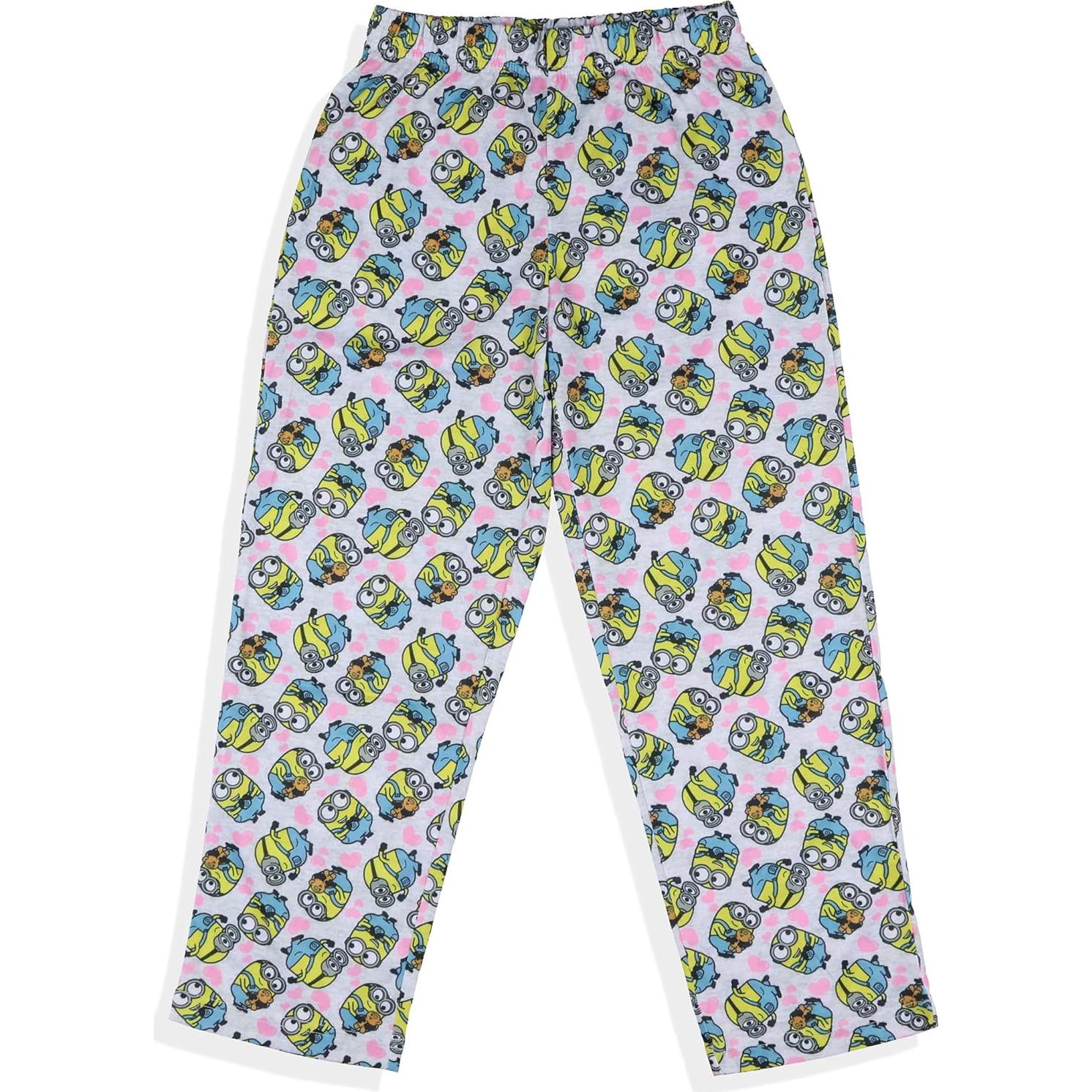 Conjunto de Pijama para Niñas Minions Intimo 3T Multicolor