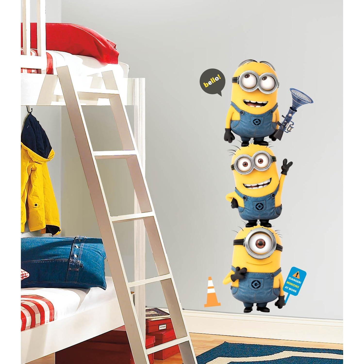 Calcomanías de Pared Gigantes Minions RoomMates 30.48x123.19cm