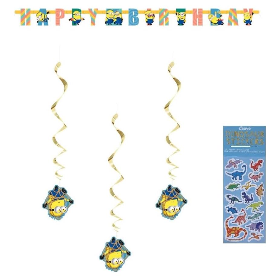 Suministros Fiesta Cumpleaños Mi Villano Favorito - Banner y Decoraciones