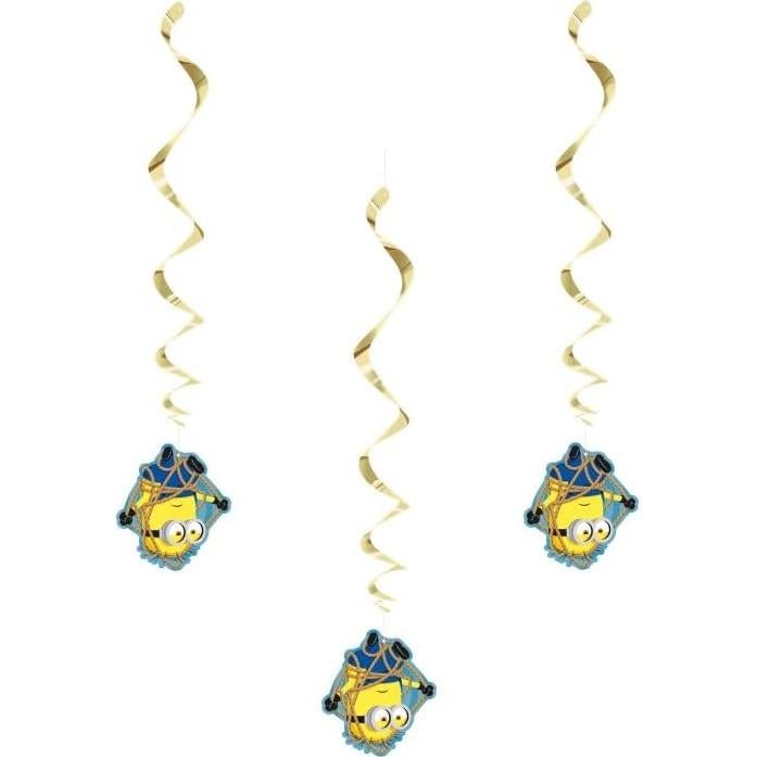 Suministros Fiesta Cumpleaños Mi Villano Favorito - Banner y Decoraciones