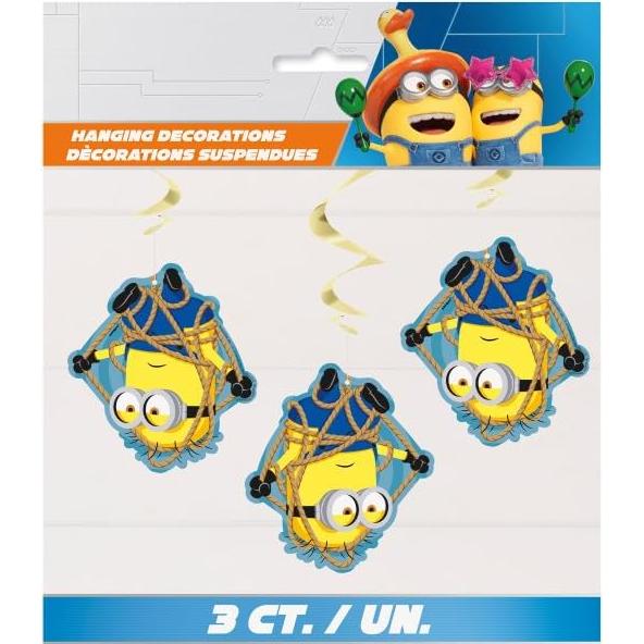 Suministros Fiesta Cumpleaños Mi Villano Favorito - Banner y Decoraciones