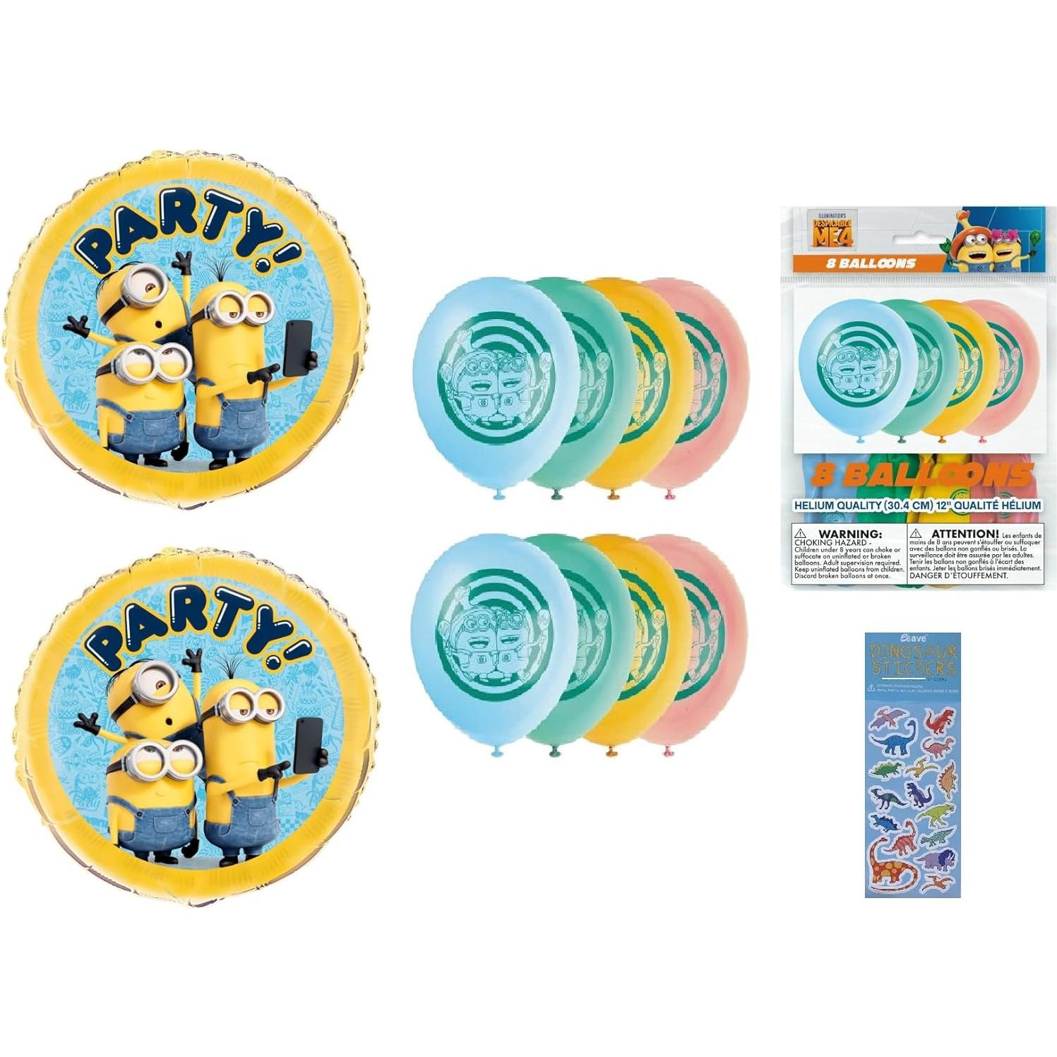 Suministros de Fiesta de Cumpleaños Mi Villano Favorito