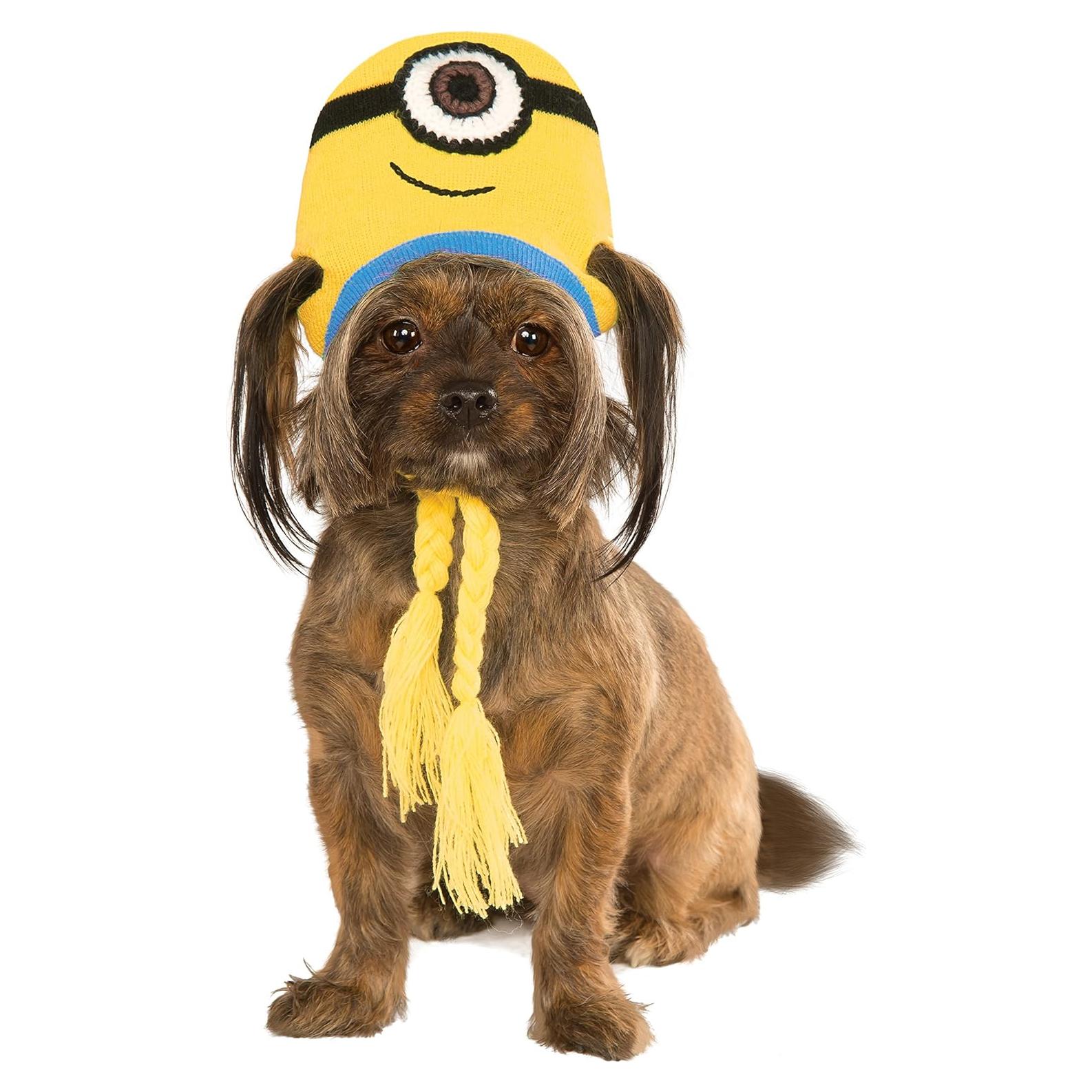 Gorro de Disfraz para Perros Rubie's Minion Stuart Pequeño