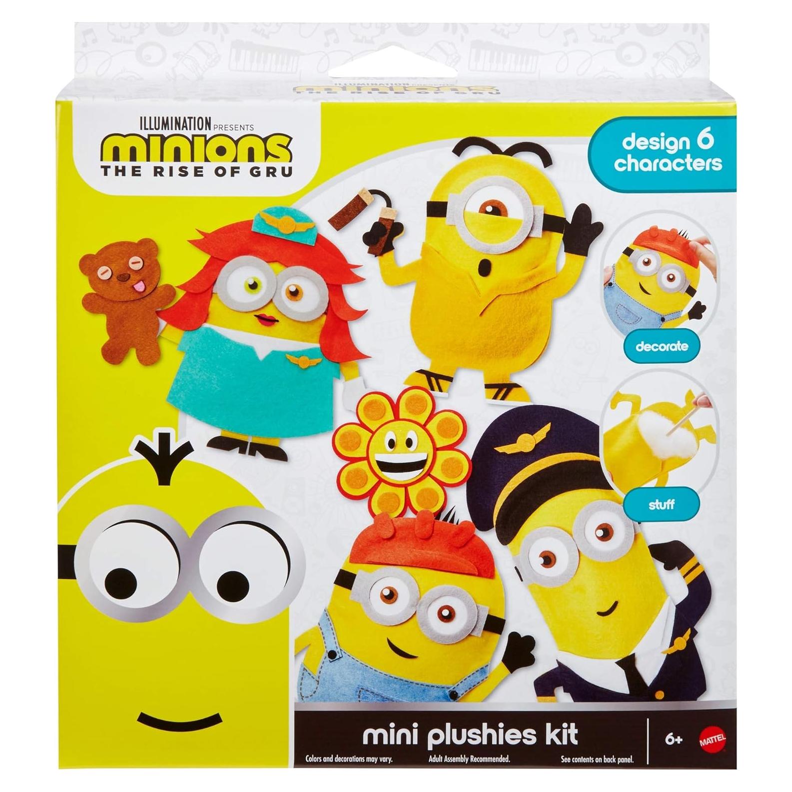 Kit de Manualidades Mattel Minions DIY Mini Peluches