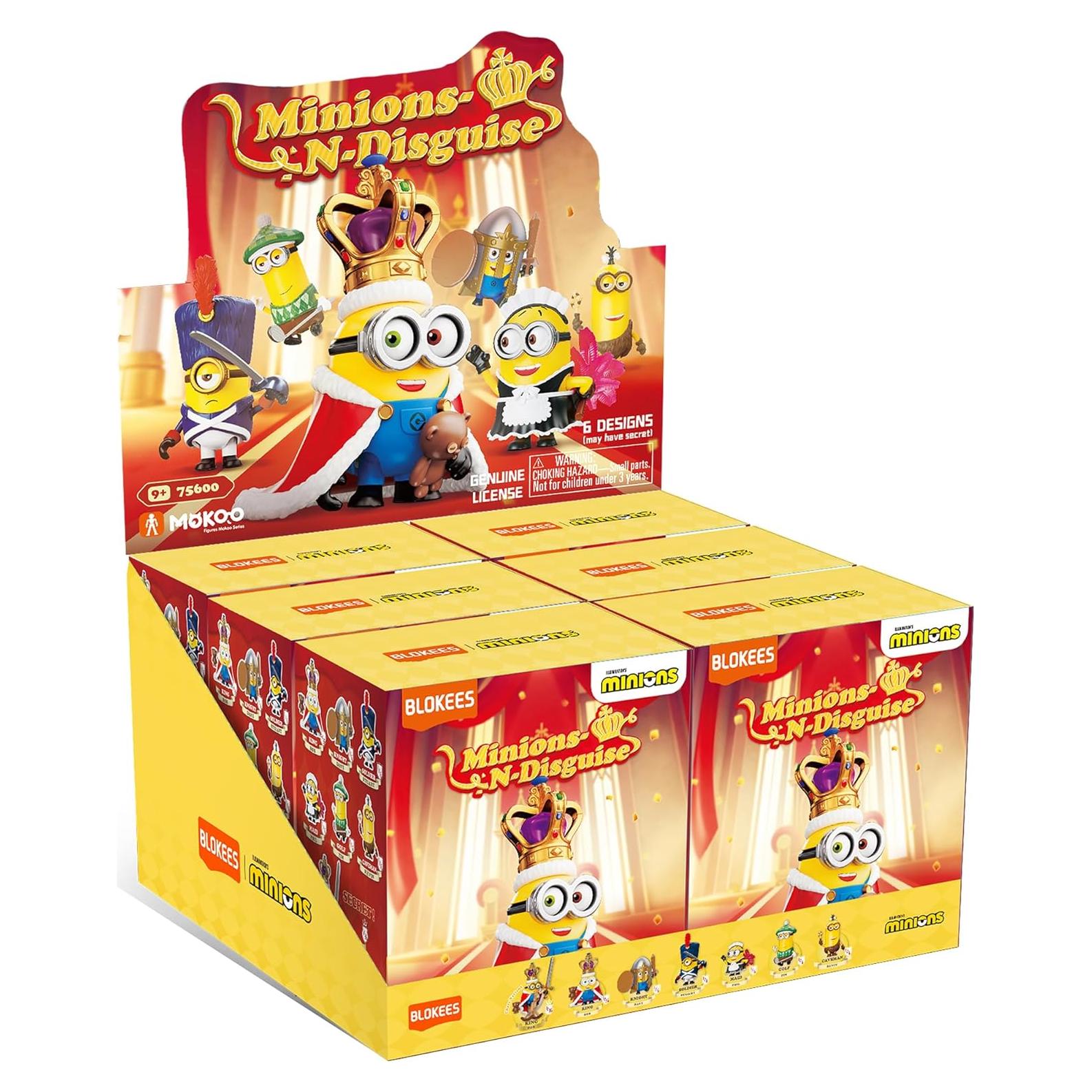 Figuras de Ensamblaje Minions Blokees Mokoo Serie 01