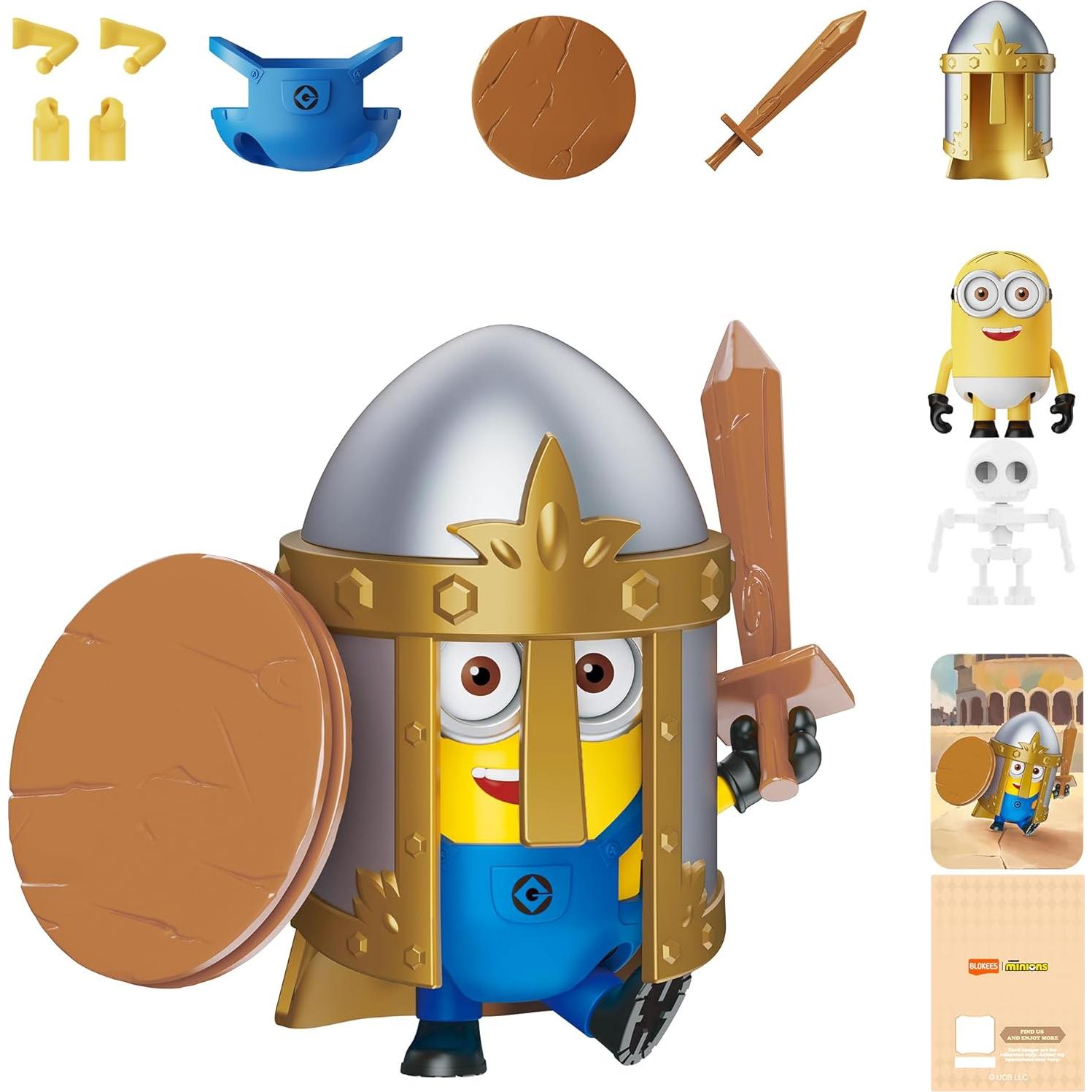 Figuras de Ensamblaje Minions Blokees Mokoo Serie 01