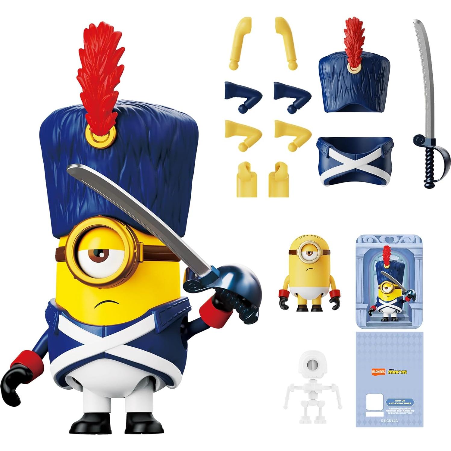 Figuras de Ensamblaje Minions Blokees Mokoo Serie 01