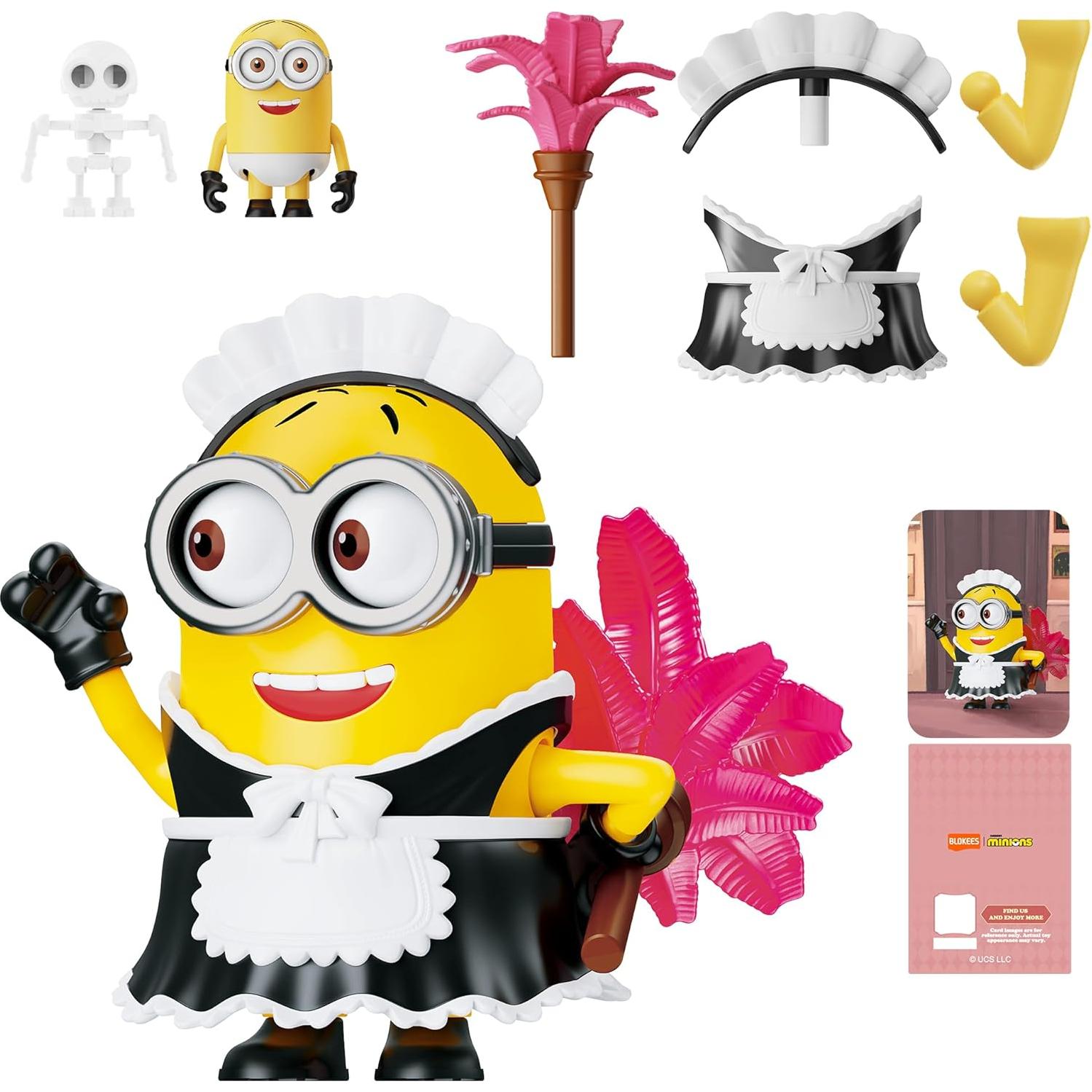 Figuras de Ensamblaje Minions Blokees Mokoo Serie 01