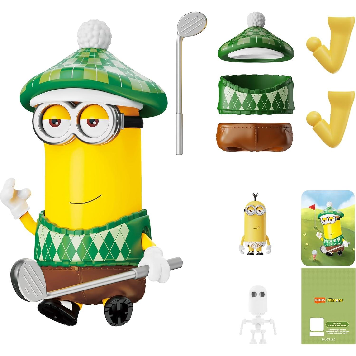 Figuras de Ensamblaje Minions Blokees Mokoo Serie 01