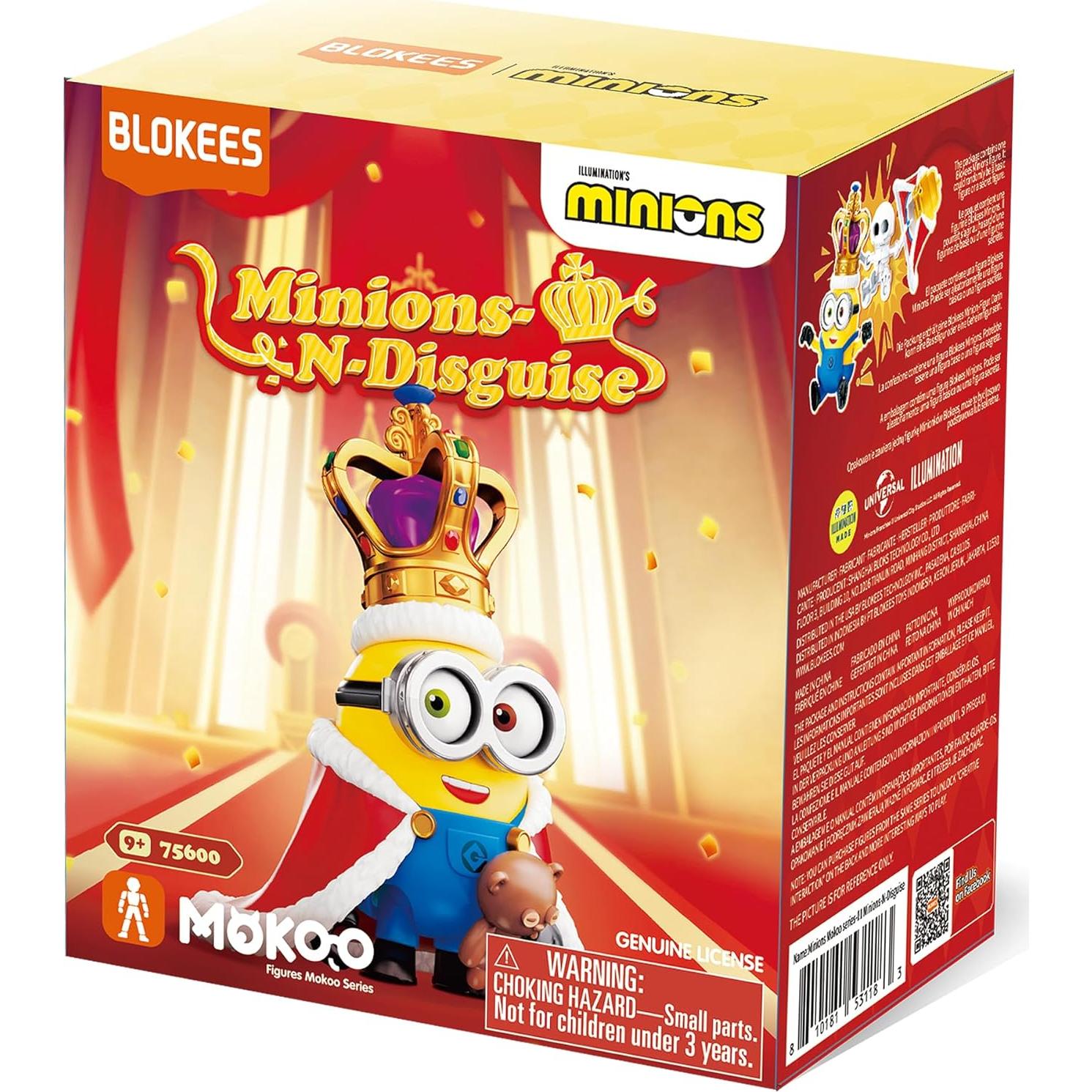 Figuras de Ensamblaje Minions Blokees Mokoo Serie 01