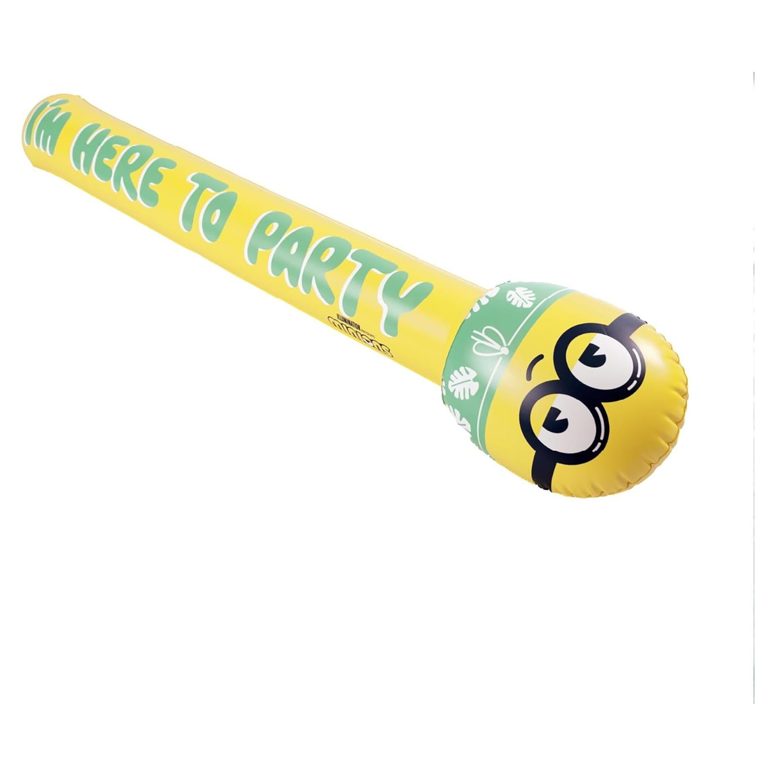 Noodle de Piscina Inflable BigMouth Minions 121.9 cm Amarillo