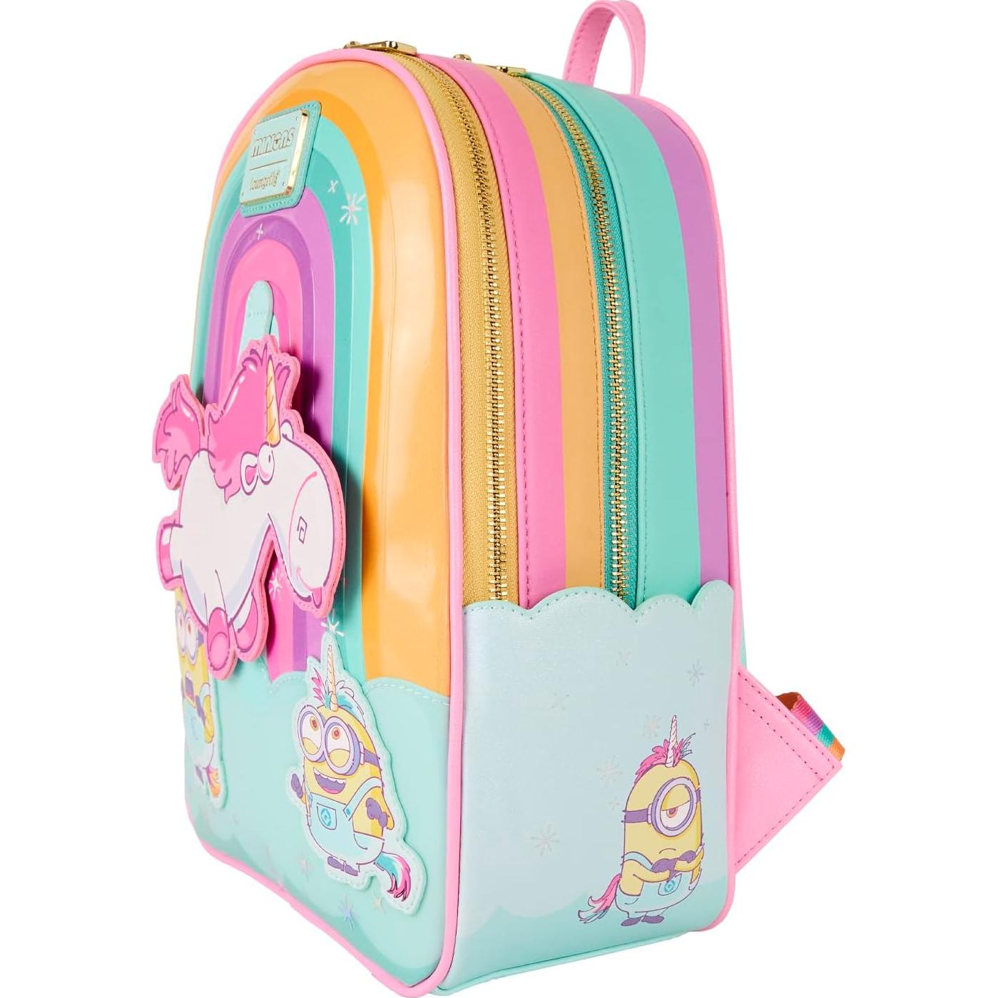 Mochila Mini Loungefly Unicornio Minions 22.86x30.48cm