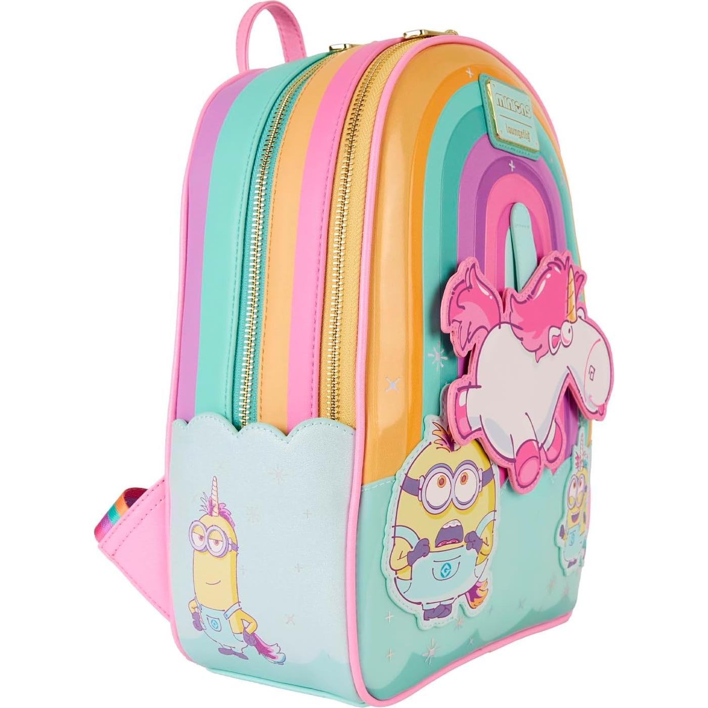 Mochila Mini Loungefly Unicornio Minions 22.86x30.48cm