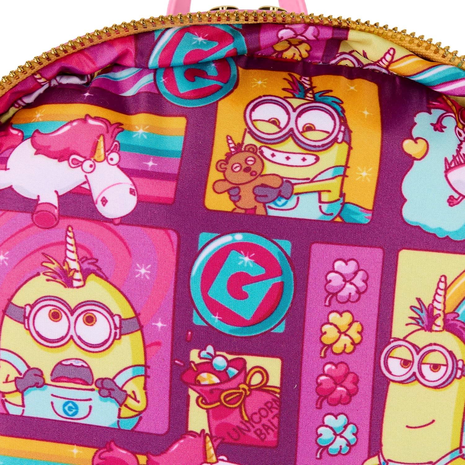 Mochila Mini Loungefly Unicornio Minions 22.86x30.48cm