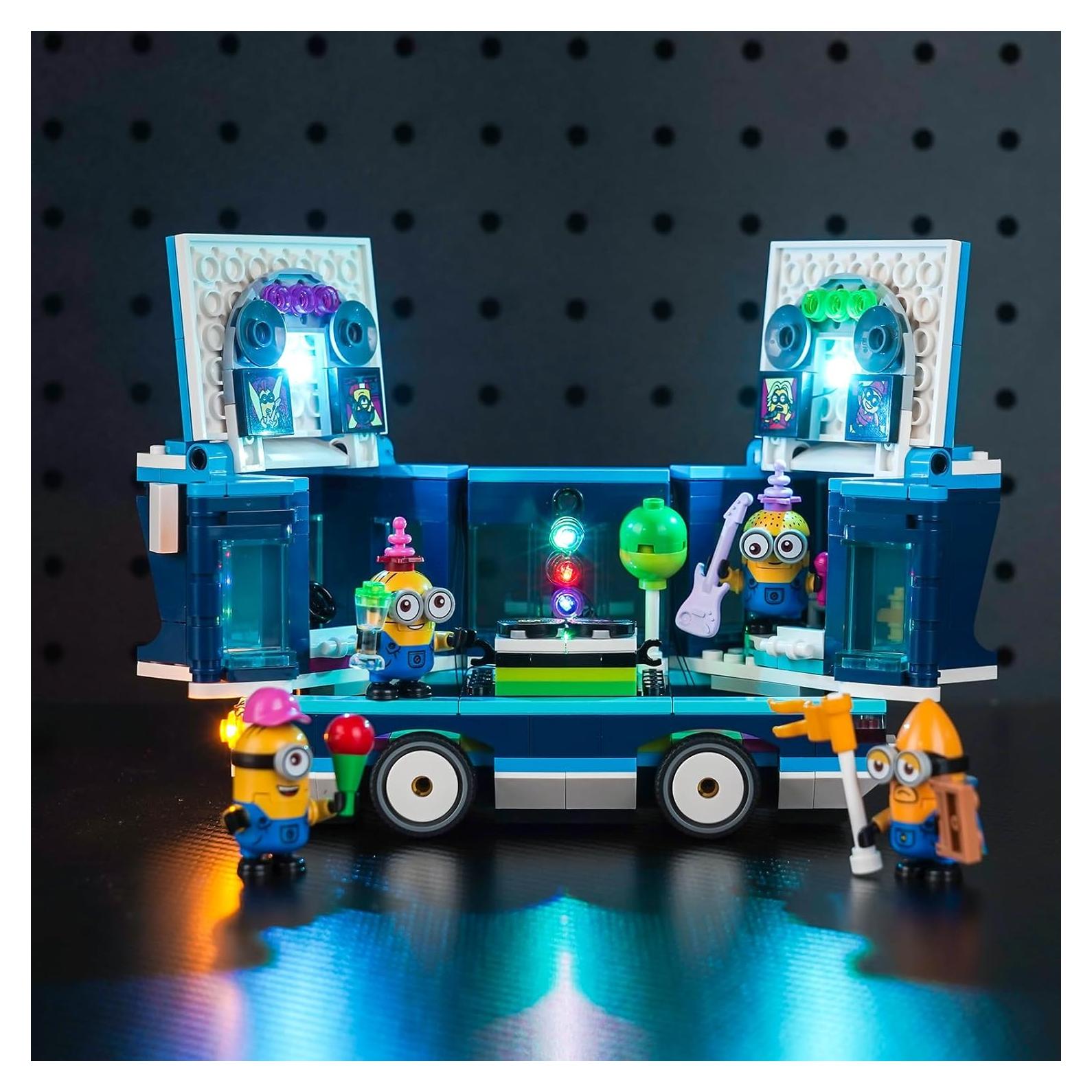 Kit de Luz LED Hilighting para Autobús de Música Minions LEGO