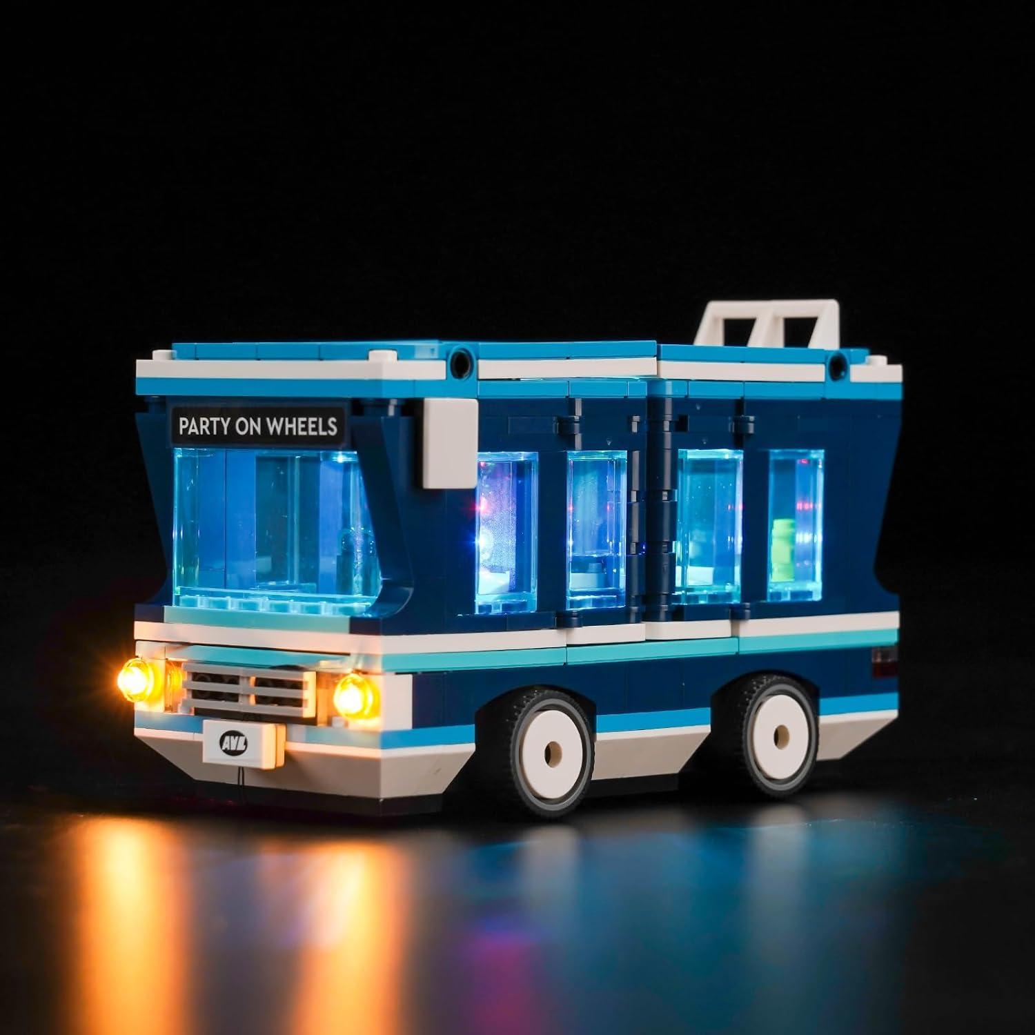 Kit de Luz LED Hilighting para Autobús de Música Minions LEGO