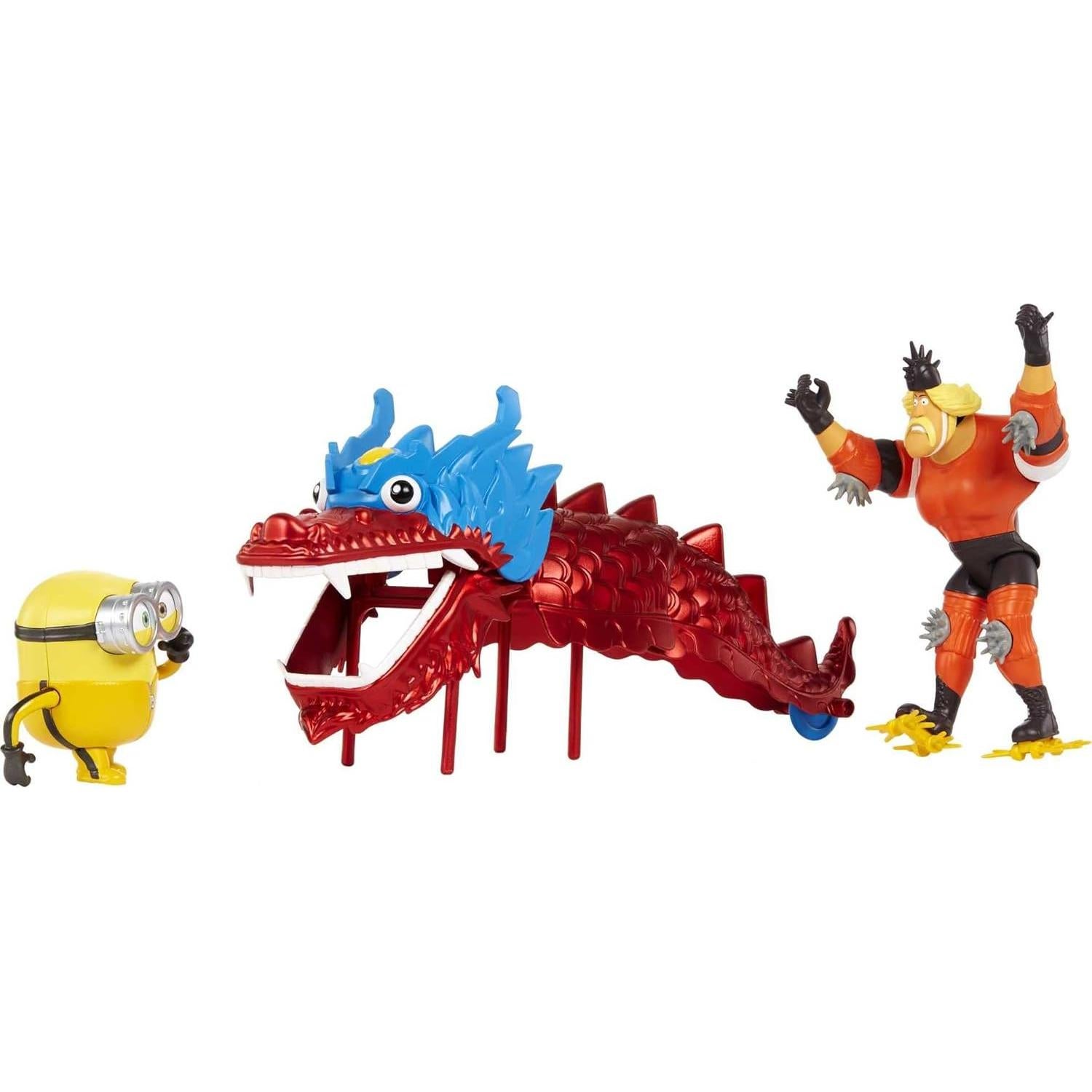 Juego de Figuras de Acción Minions Mattel Bob y Svengeance