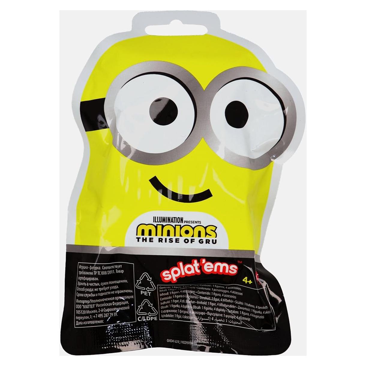 Figura Lanzador Minions Splat'ems Wonderkids 14cm
