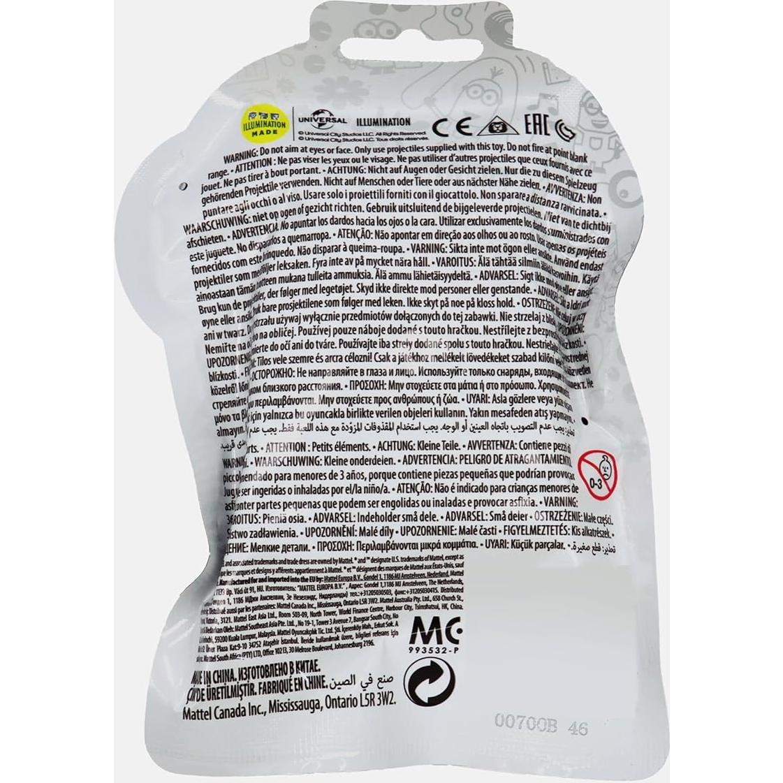 Figura Lanzador Minions Splat'ems Wonderkids 14cm