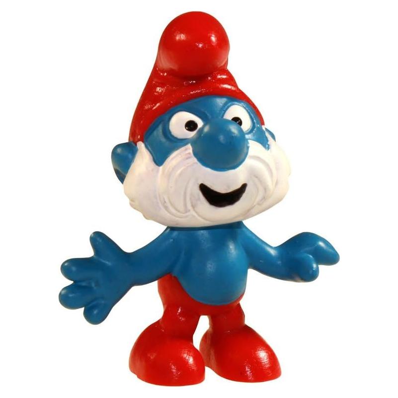 Figura Papa Pitufo Schleich 21000 15.19x9.80 cm