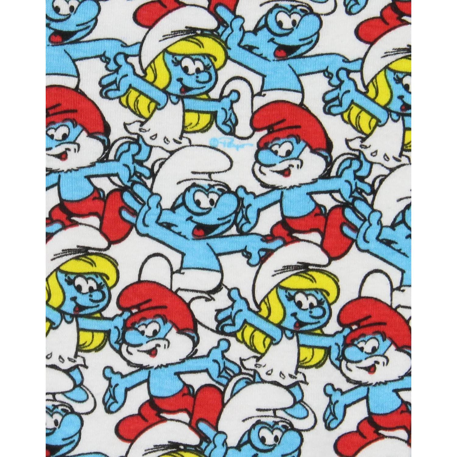 Conjunto de Pijamas de Manga Larga Intimo Los Pitufos 5T