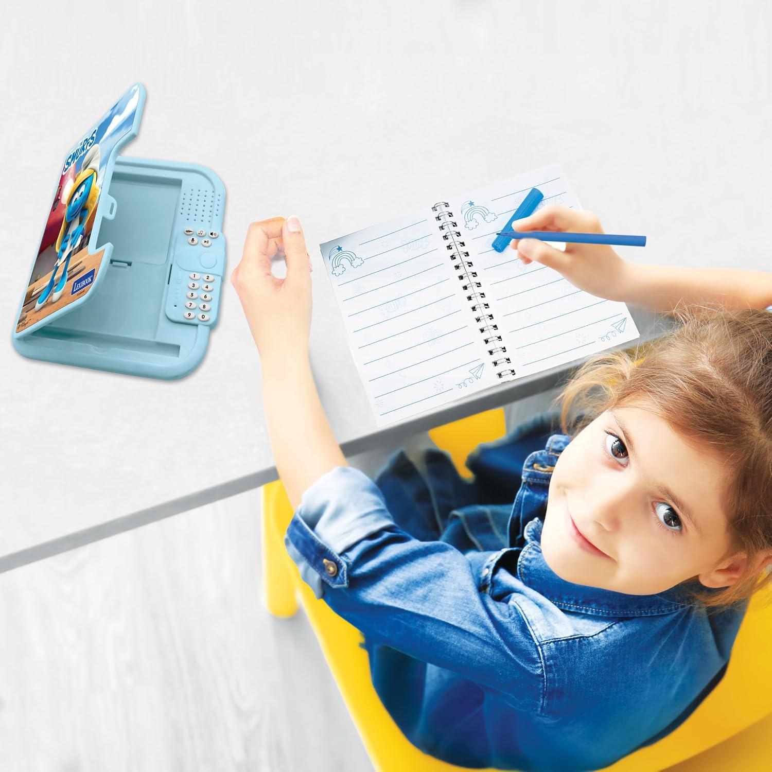 Diario Electrónico Interactivo Pitufos Lexibook SD50SF