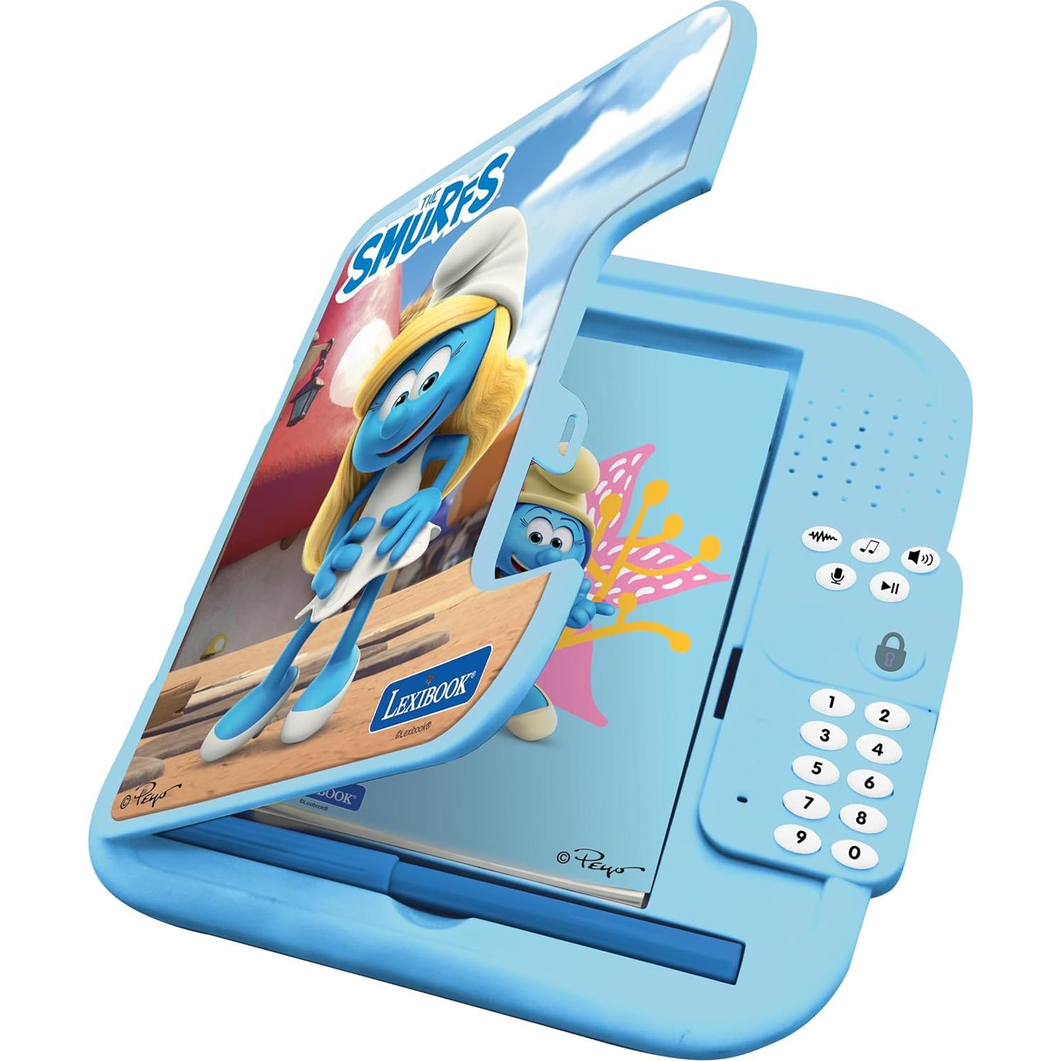 Diario Electrónico Interactivo Pitufos Lexibook SD50SF