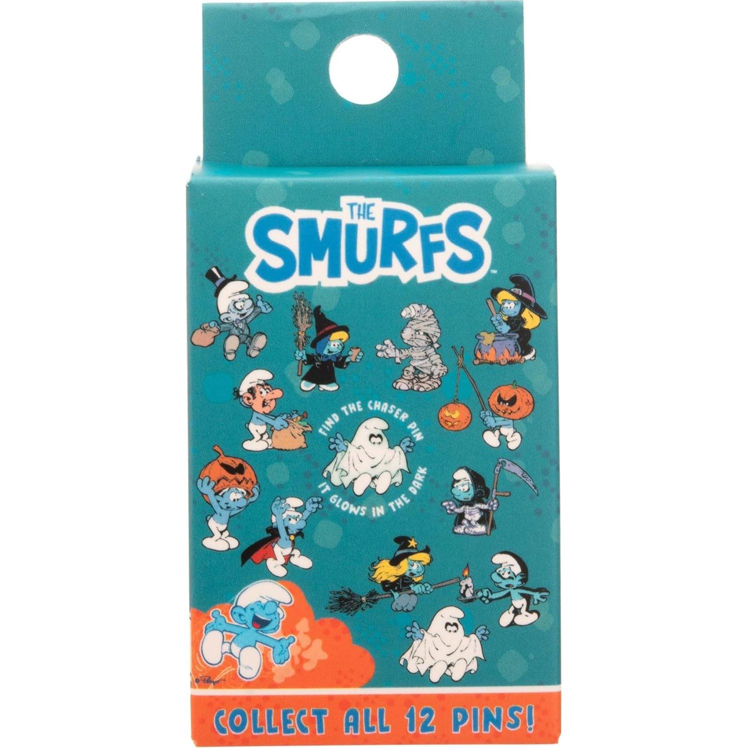 Pin Coleccionable Halloween Los Pitufos 9.19x4.58cm