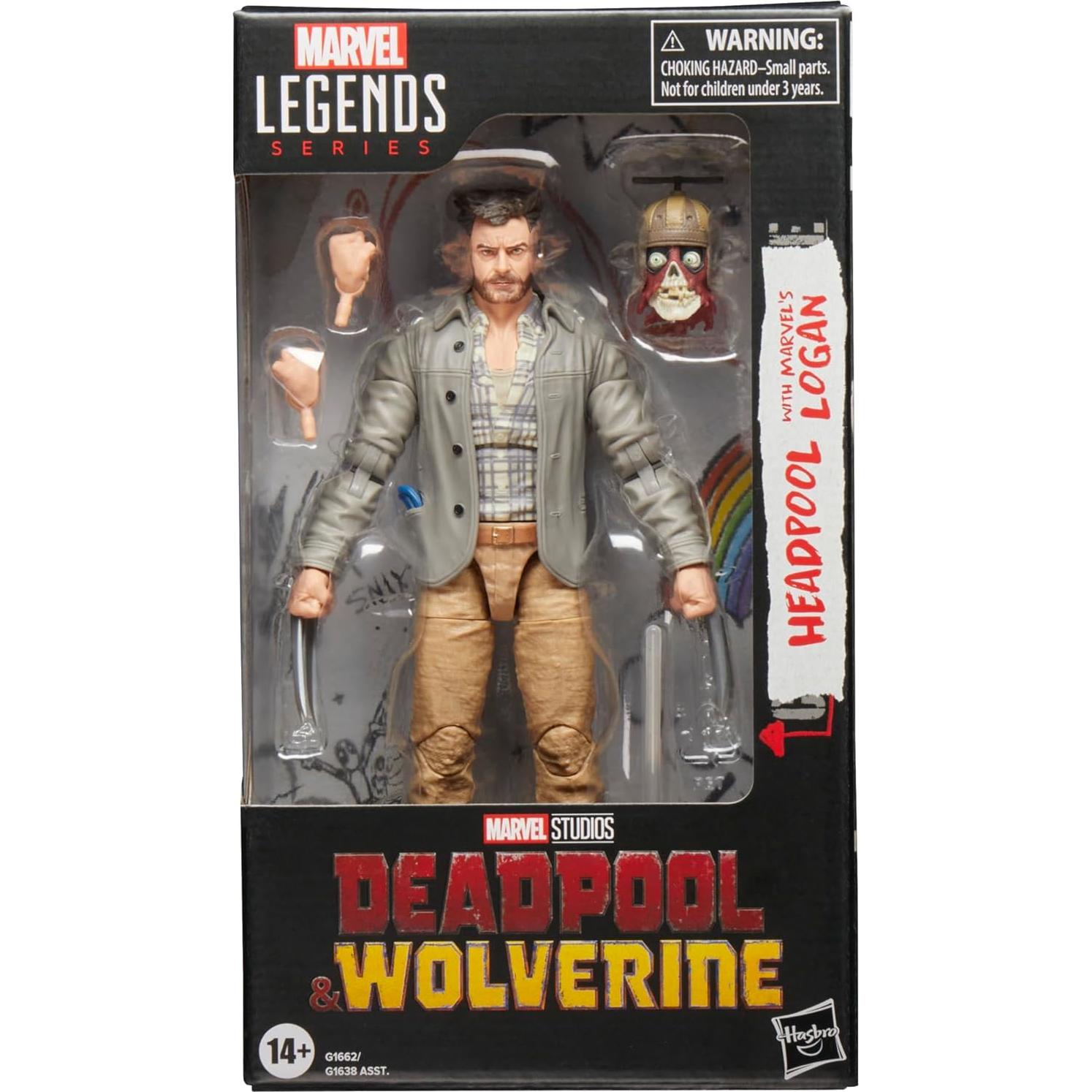 Figura de Acción Marvel Legends Headpool Logan 15 cm Hasbro
