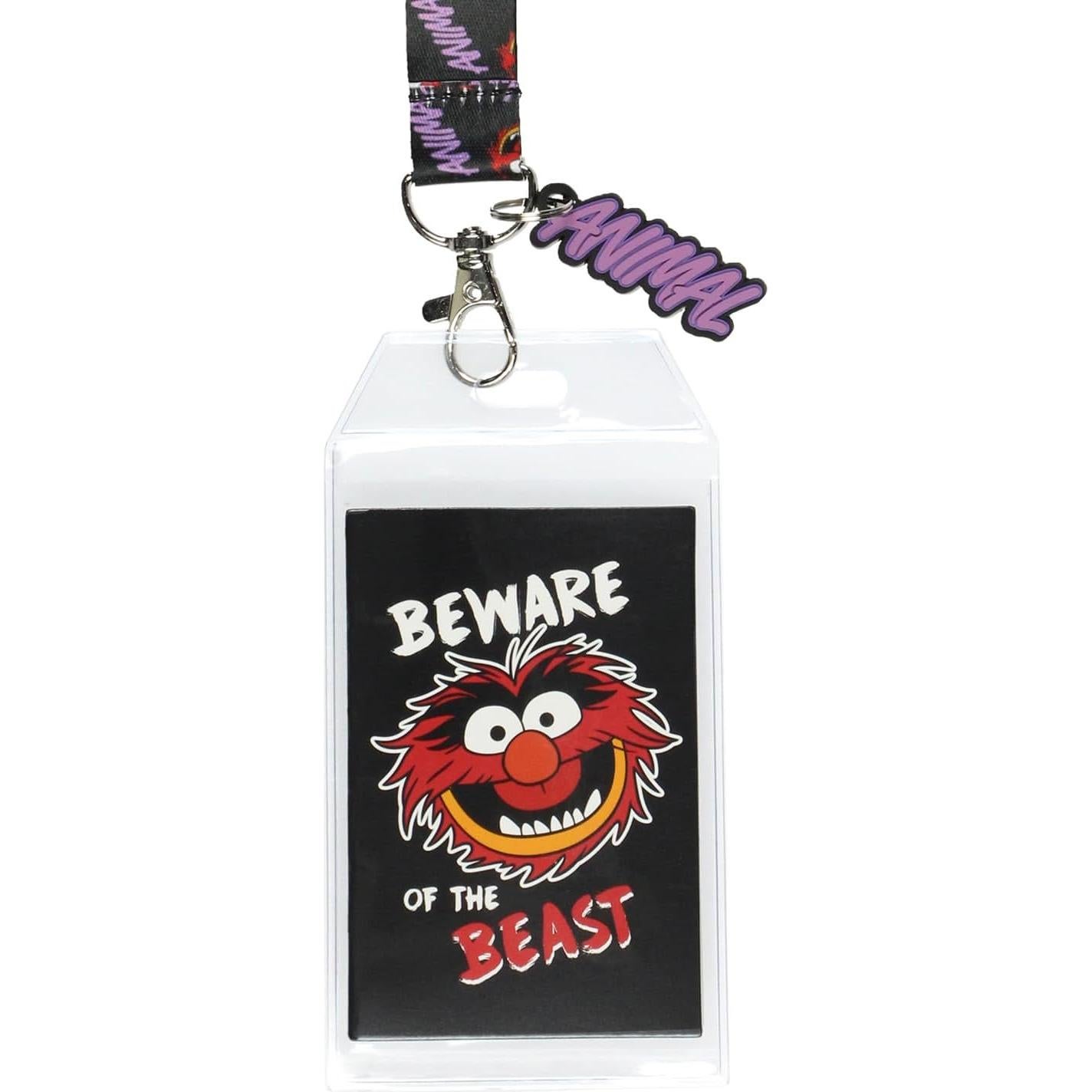 Lanyard de Identificación Bioworld Animal de los Muppets 2"