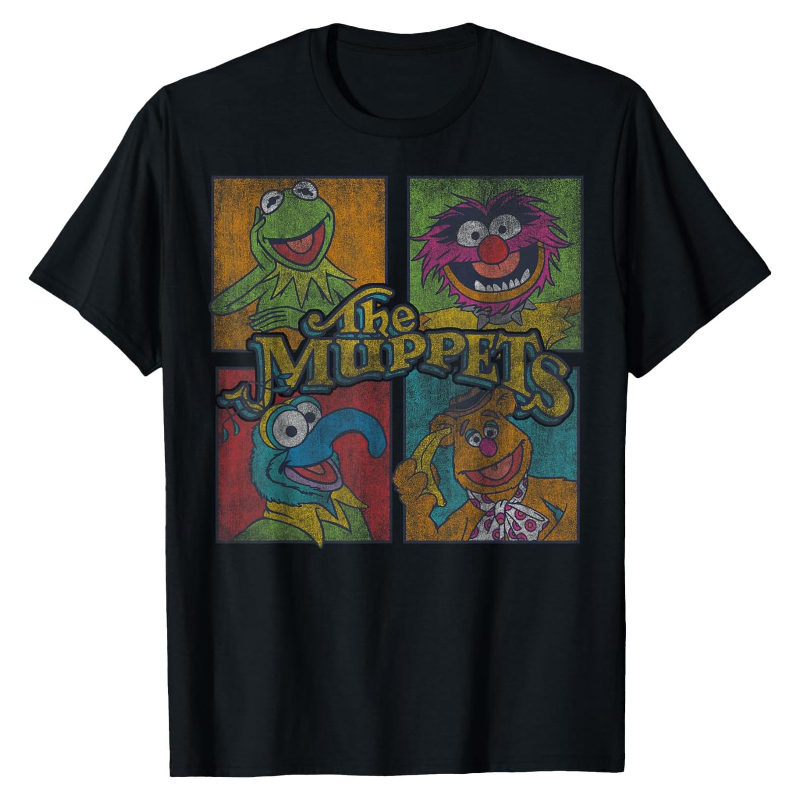 Camiseta Disney Muppets Grupo Shot Box Up - Ropa Oficial