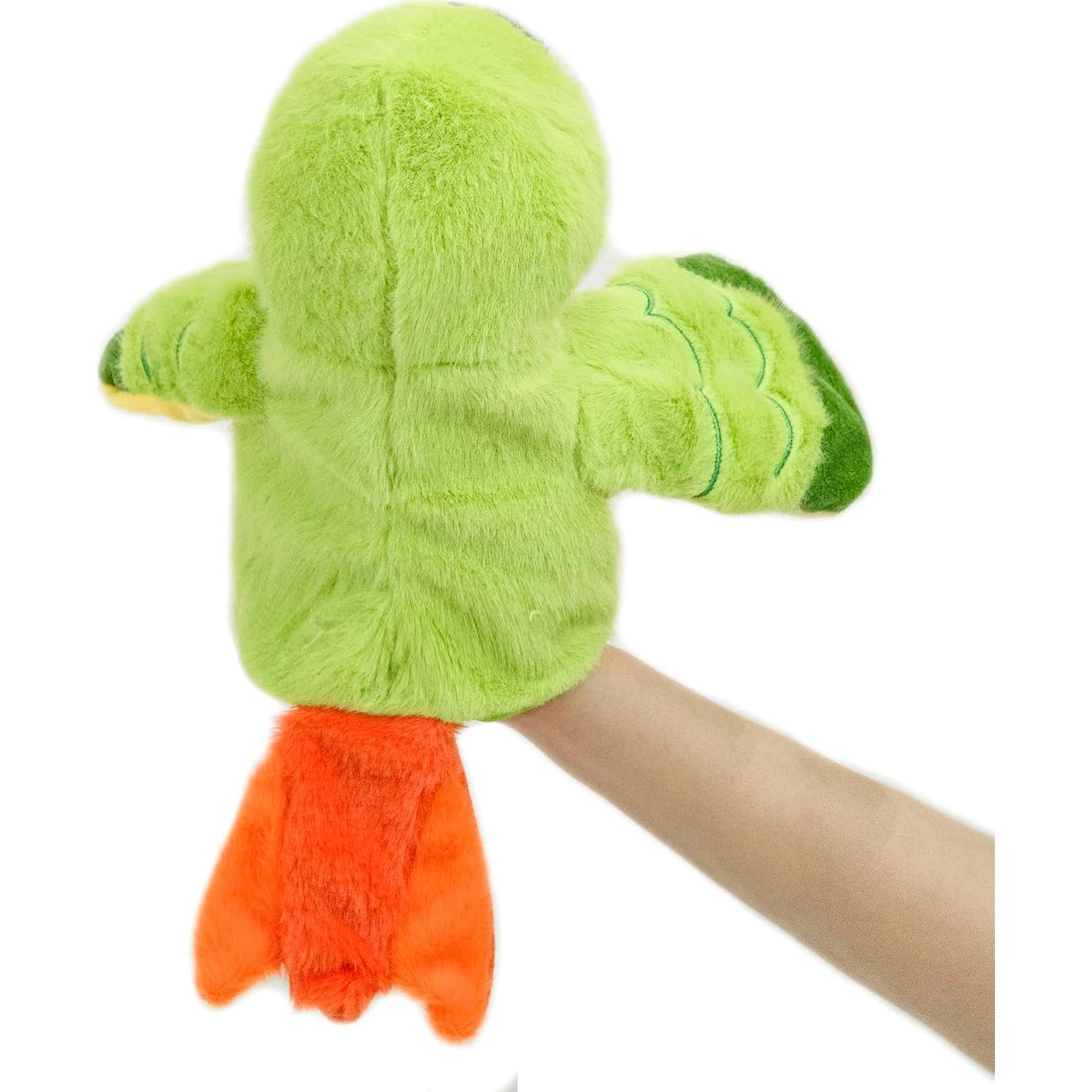Títere de mano loro de peluche BABY FRANKIEZHOU 5cm